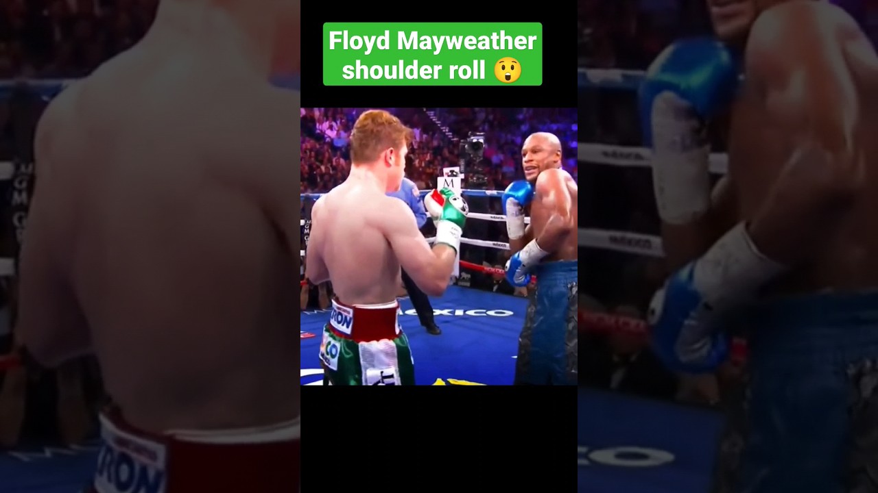 Floyd Mayweather shoulder roll Boxing Skills 2023