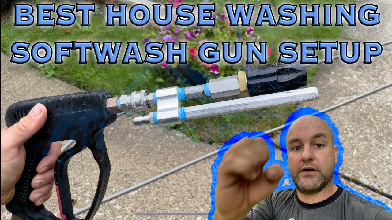 PRESSURE WASHING GUN SETUP, MY GOTO