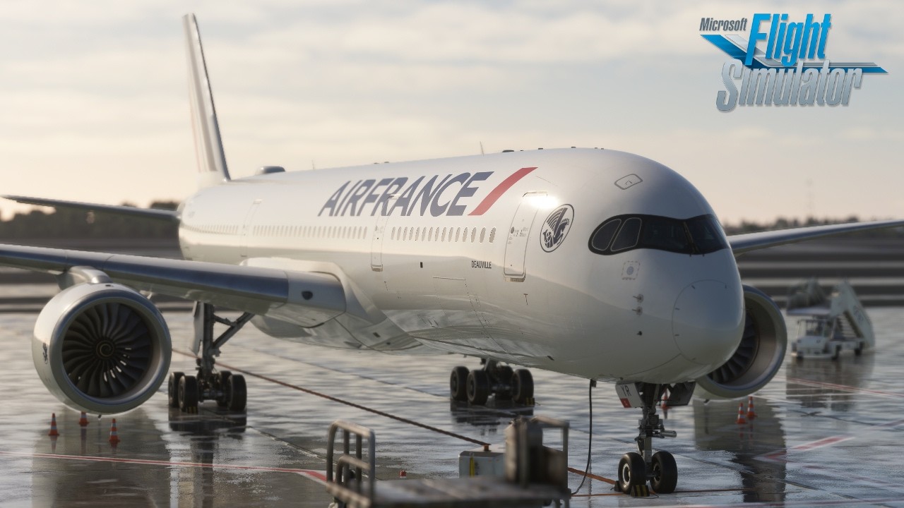 MSFS | iniBuilds A350 | Paris CDG to São Paulo SBGR | Airfrance