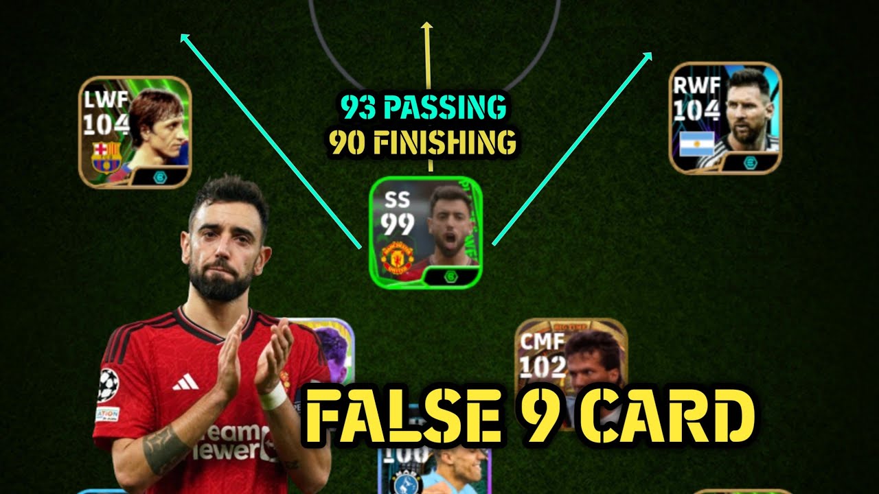 New ASSIST KING is Here 🔥 &bull; I Tried 99 Bruno Fernandes in FALSE - 9 Formation
