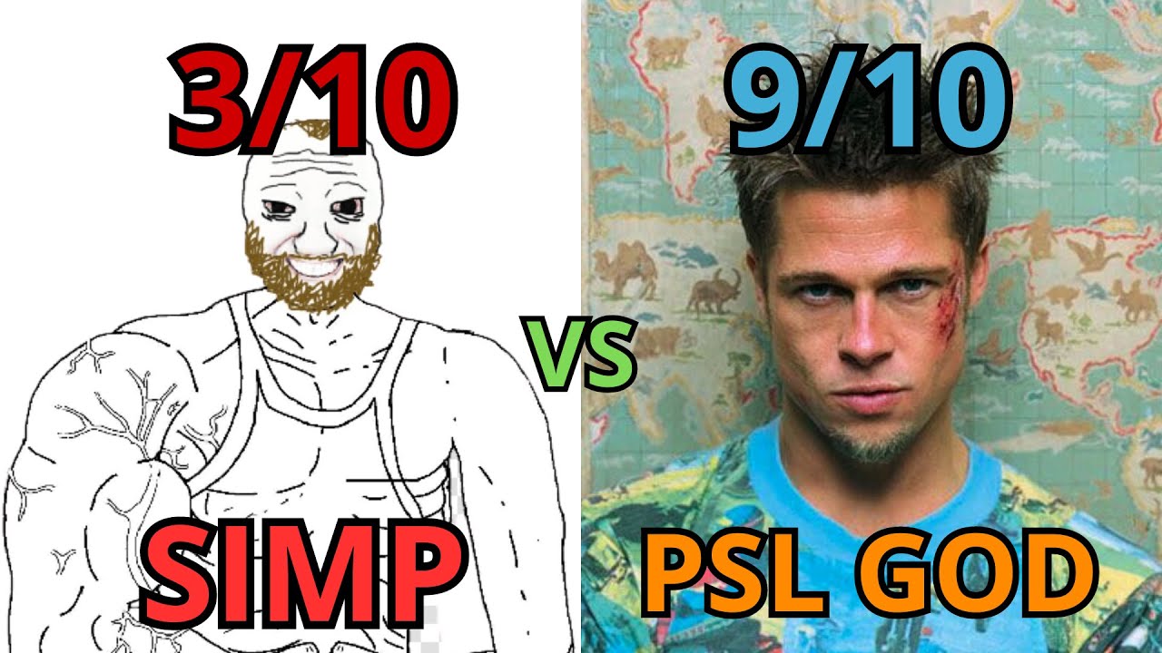 Симп против самых красивых мужчин (PSL GOD)