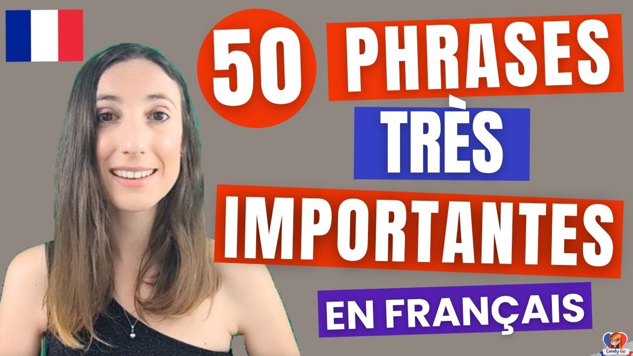 🇫🇷50 phrases INDISPENSABLES en FRANÇAIS ✅