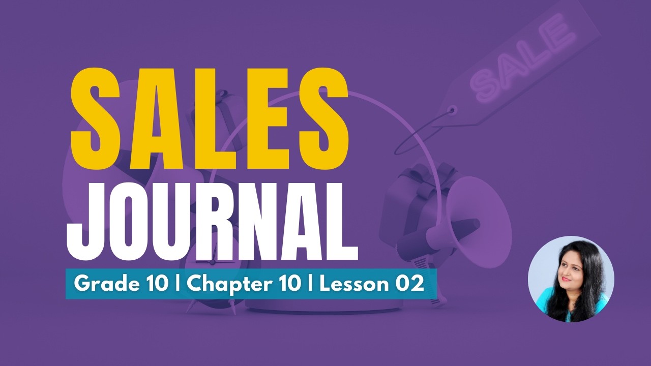 Sales Journal Explained | O/L Business and Accounting Studies