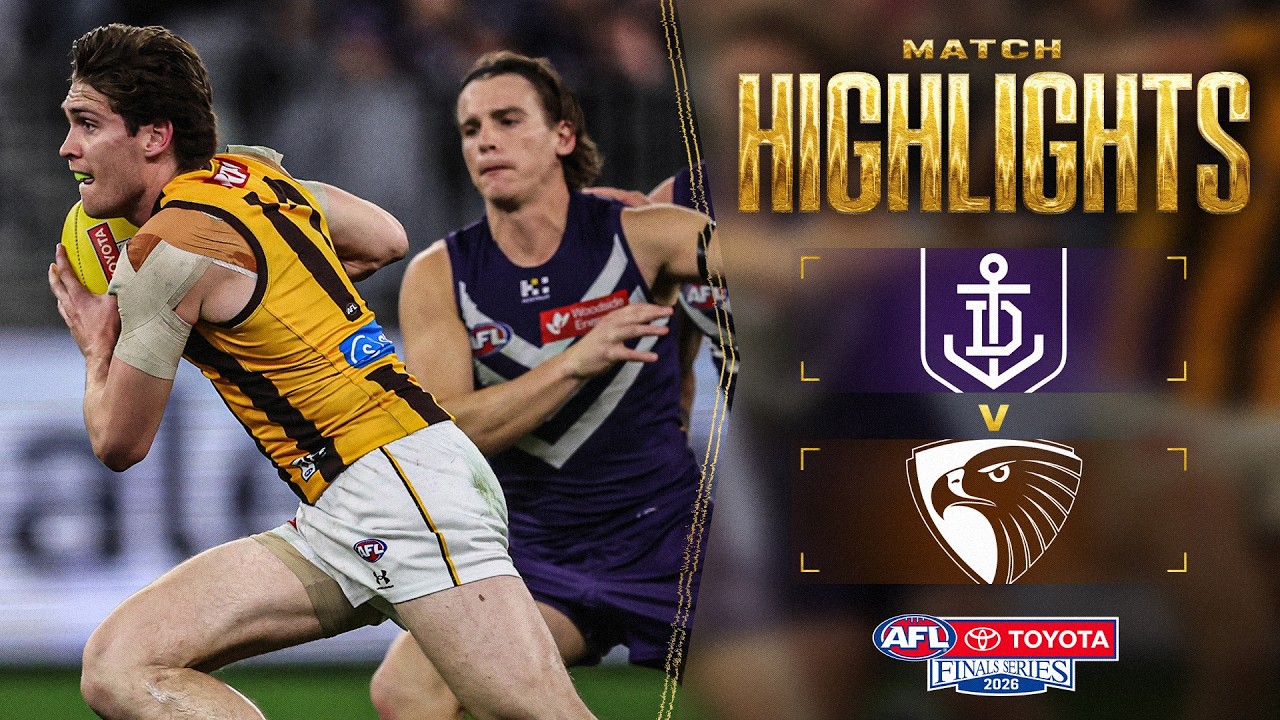 Fremantle v Hawthorn Highlights | Qualifying Final, 2026 | AFL