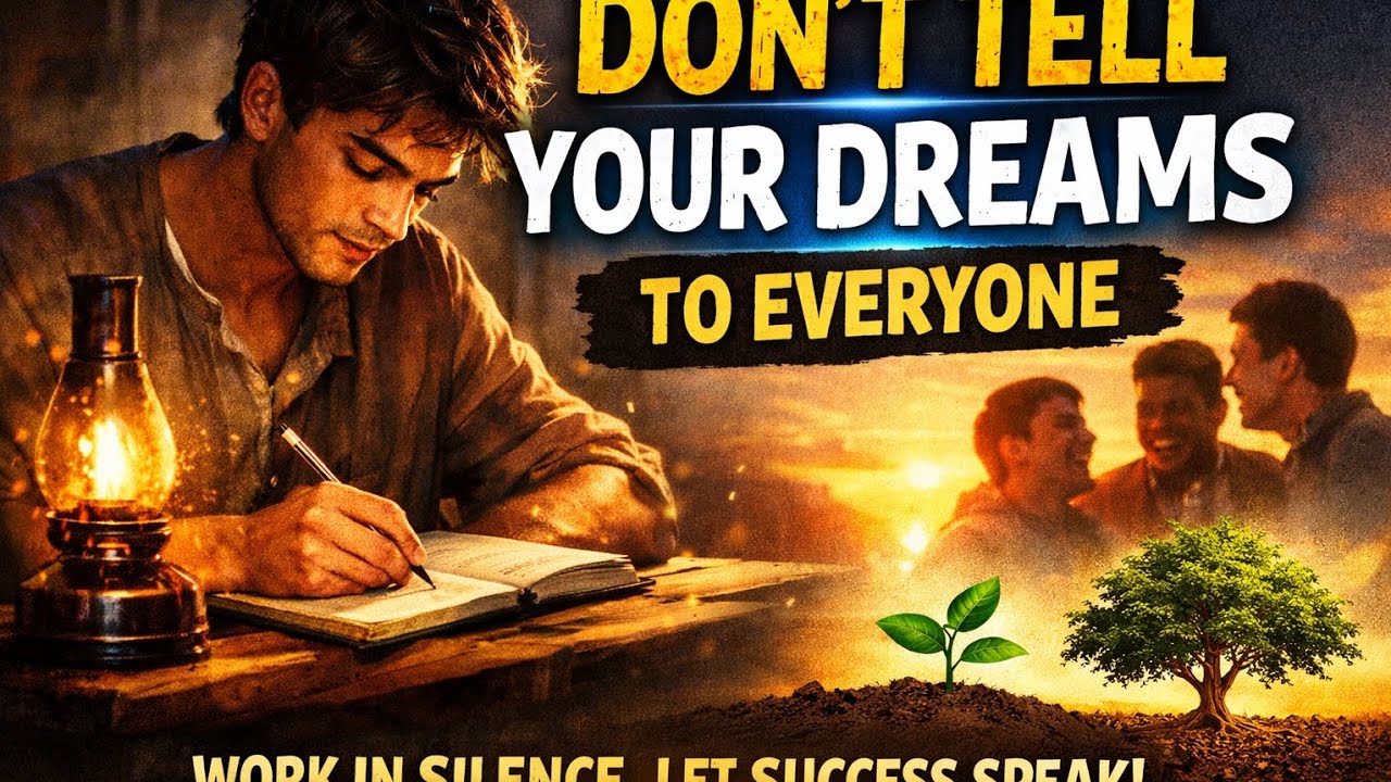 Dont tell your dreams to Everyone! رویاهایت را به دیگران نگو! 