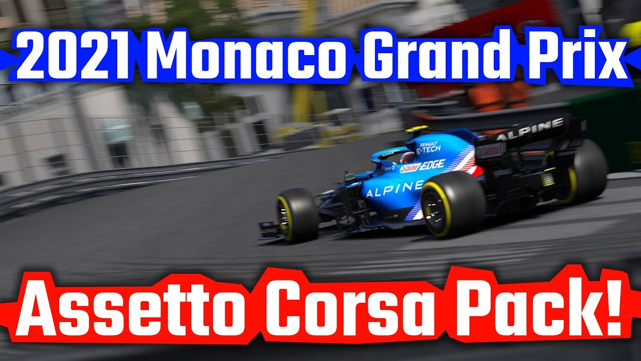 2021 // Formula 1 World Championship // Monaco Grand Prix // Assetto Corsa Pack!