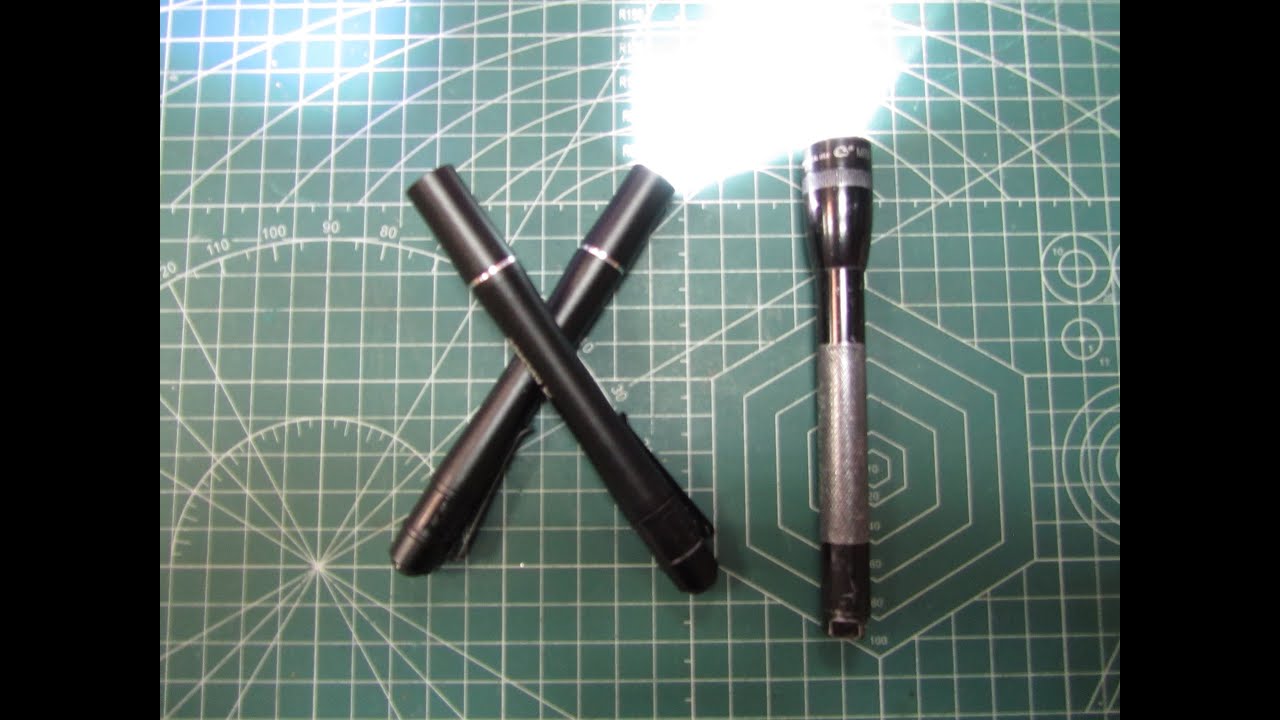 Делаем из фонарика за 250р фонарик за 5000р. Космос KOS106B в MAGLITE MINI.