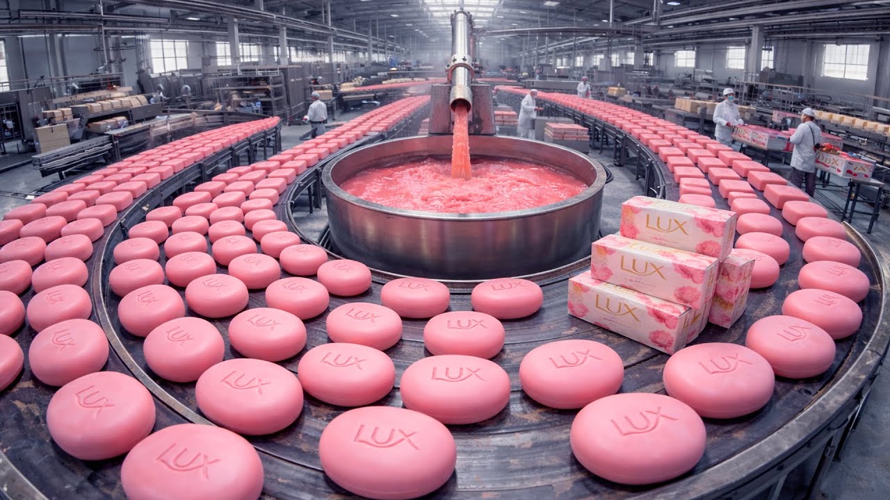 How LUX Soap Is Made in Factory? – Complete Manufacturing Process