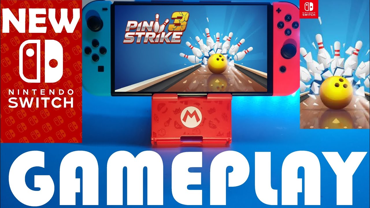 Pin Strike 3 - ( New Release ) / Nintendo Switch Gameplay