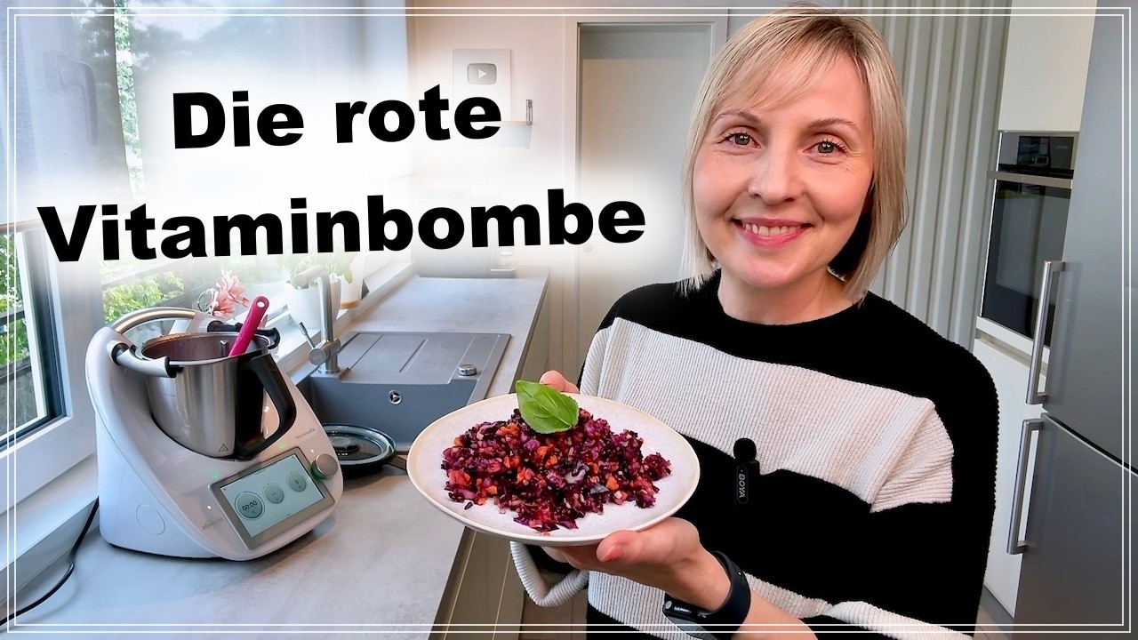 💪🏻 Die rote VITAMINBOMBE ⚡️ aus dem Thermomix&reg;  - schnelle K&uuml;che & gesunde Ern&auml;hrung