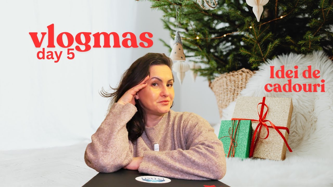 vlogmas parfumat | ziua 5 | a ajuns la mine o cutie imensa | idei de cadouri