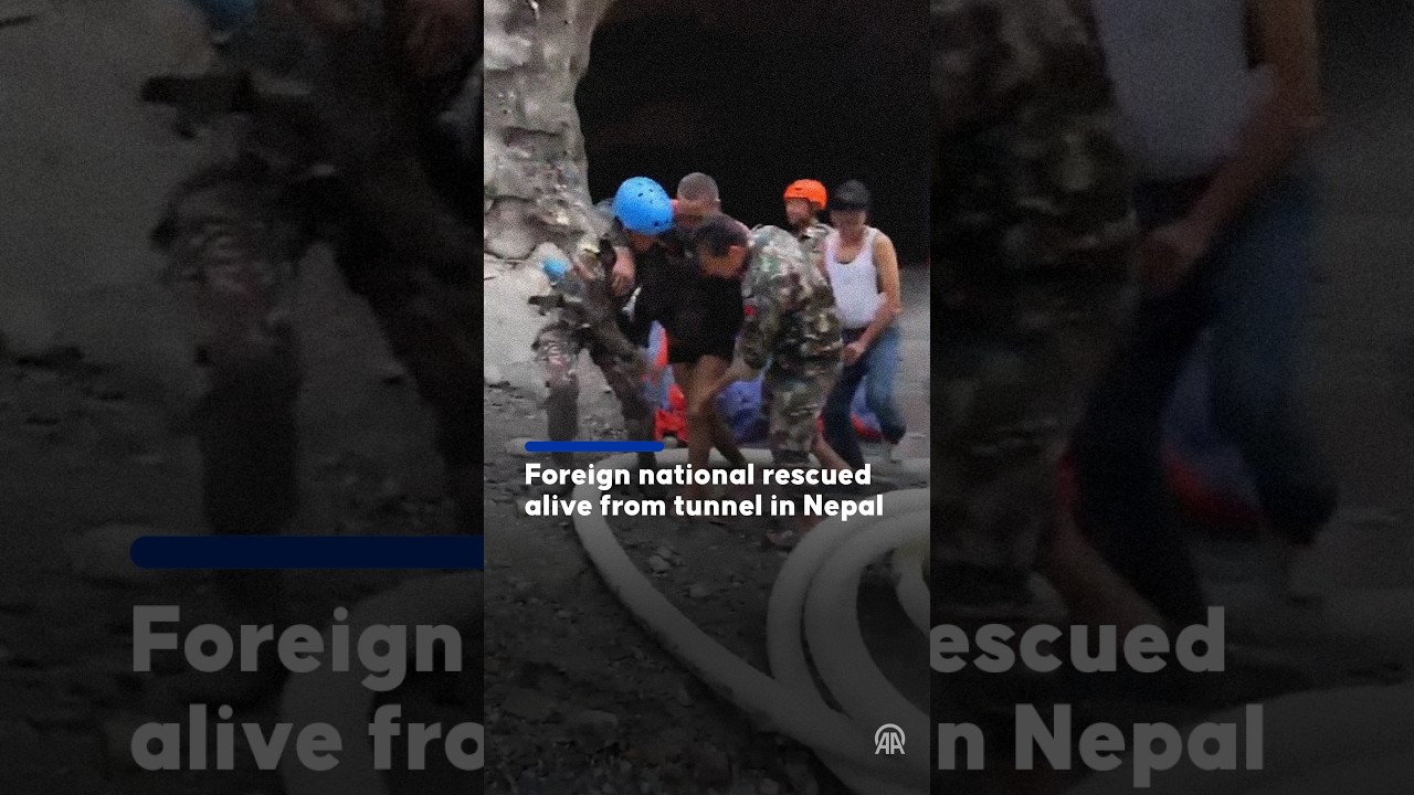 Foreign national rescued alive from tunnel in Nepal