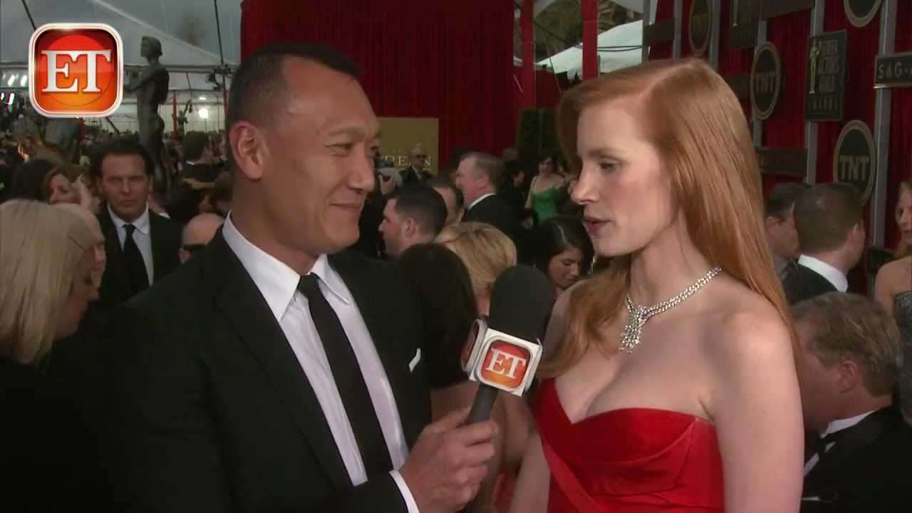 Jessica Chastain Dishes on Her Oscars Dress