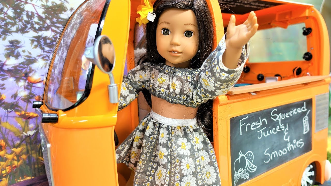 Tacos!! American Girl and the Our Generation Food Truck