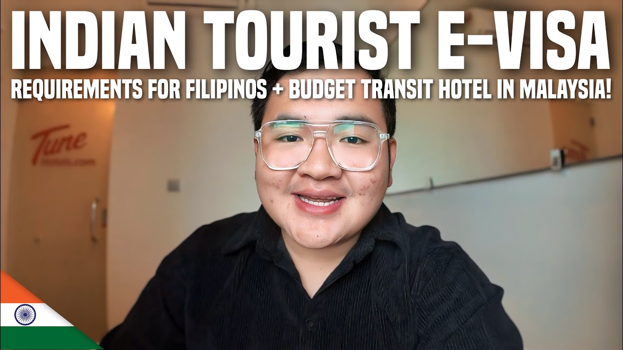 INDIA VLOG: Indian Tourist E-Visa for Filipinos & Budget Transit Hotel in Malaysia | Ivan de Guzman