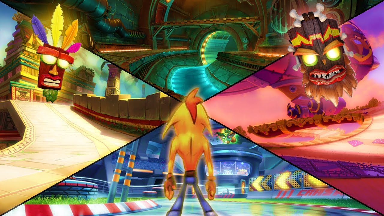 MEGATOP 20 Partes Más Difíciles de Crash Team Racing Nitro Fueled