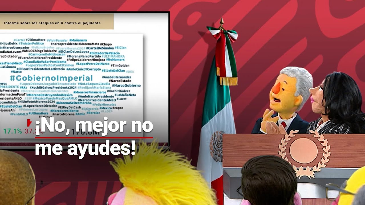 #LosPeluches | El Pejidente comienza a darse cuenta que La Vilchismosa lo está perjudicando
