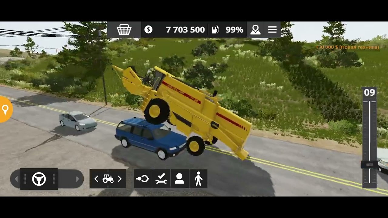 Motorola moto g75 Farming Simulator 20 и 23 Game Test
