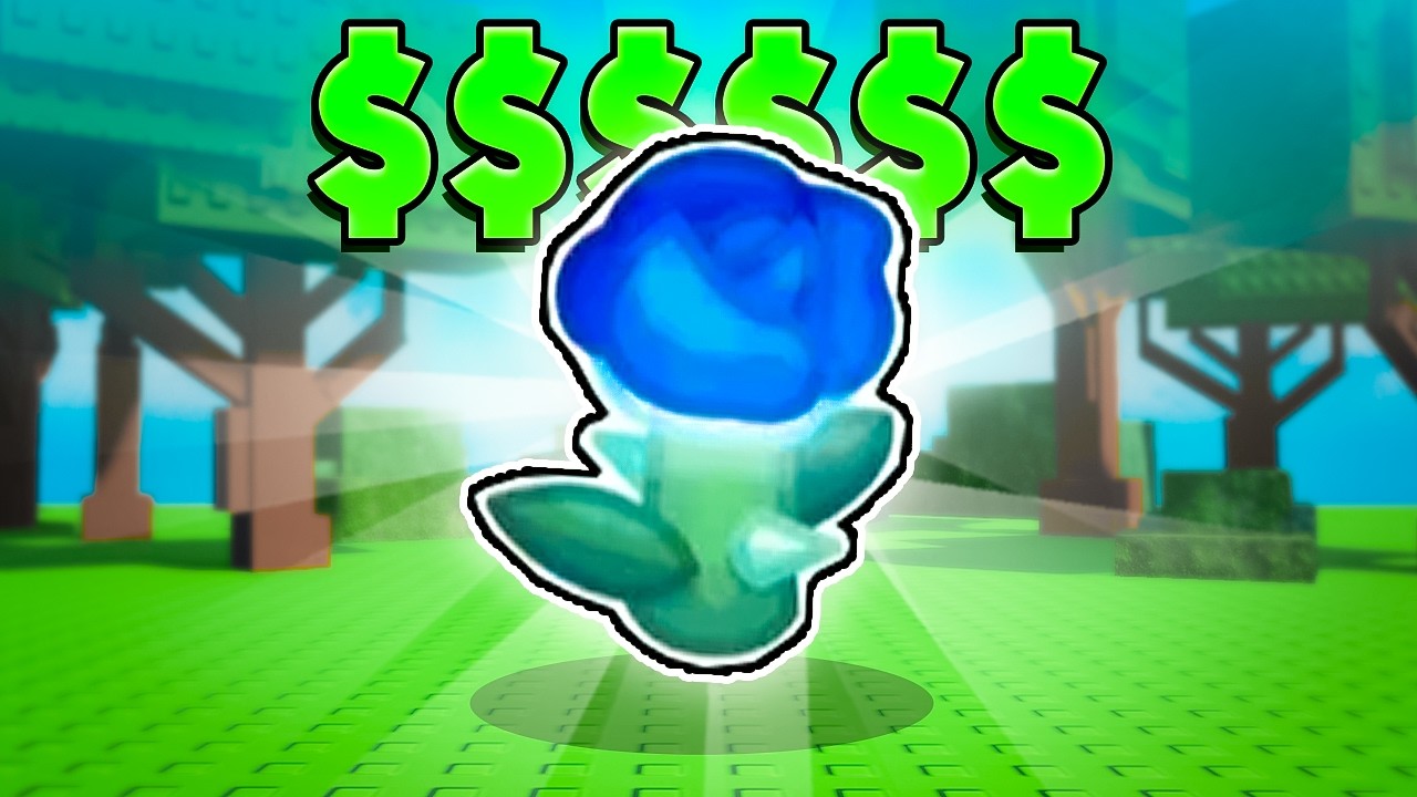 Growing The NEW LEGENDARY BLUE ROSE In Garden Horizons Roblox