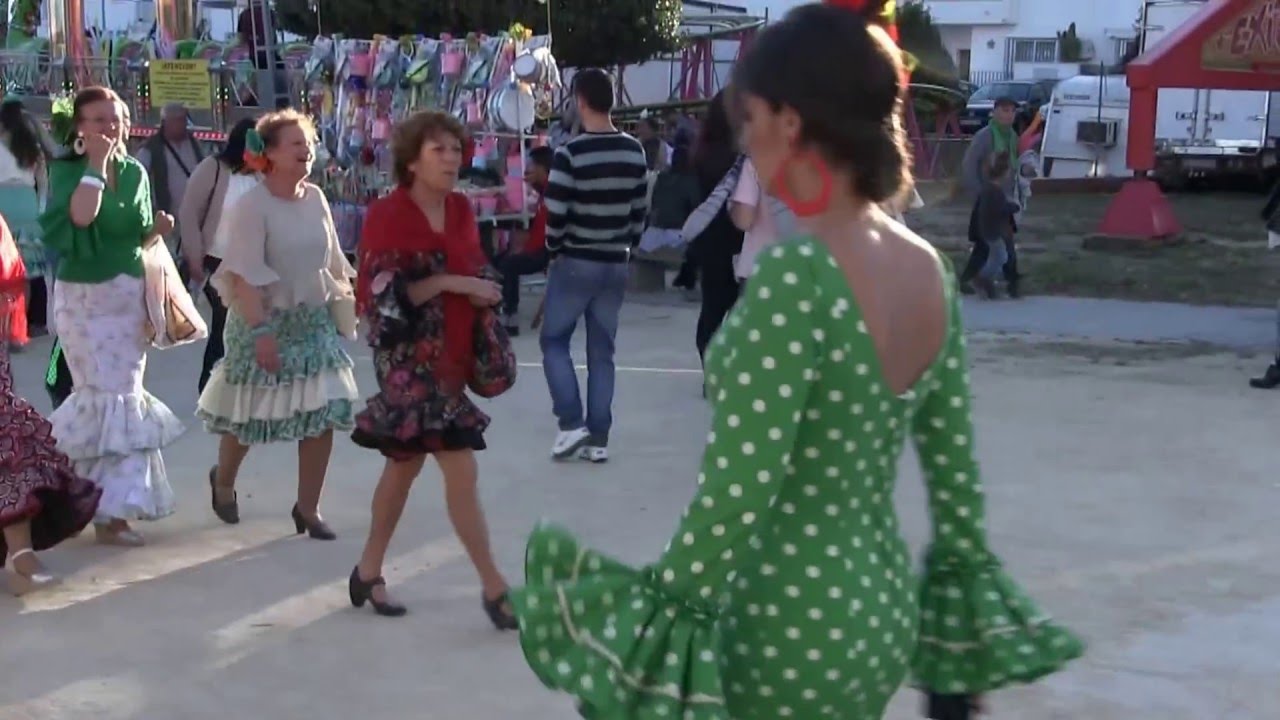 Vejer de la Ftra. (Cádiz) Paseo vespertino por la FERIA DE PRIMAVERA 2016