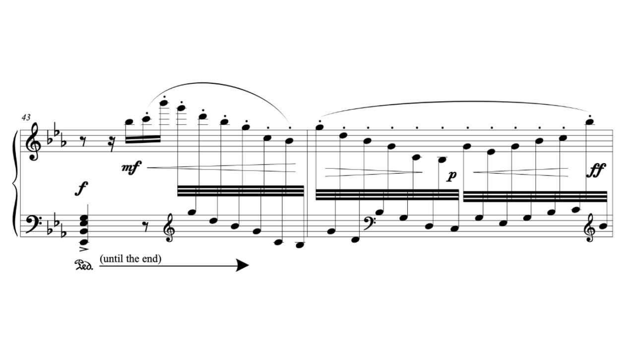 Joel Puckett — une petite barcarolle [Score Follow] w Nicholas Phillips, piano