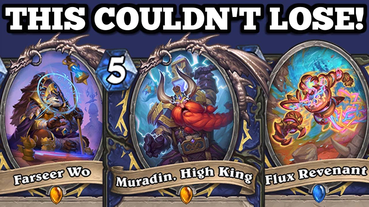 I could not lose with Nature Shaman! Muradin is INSANE!