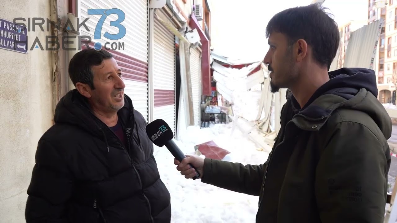 Şırnak&rsquo;ta Kar Tehlikesi Esnafı Vurdu: İsmetpaşa&rsquo;da Kepenkler Kapalı Kaldı