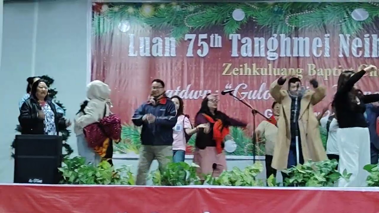 Bosti jabole dance, Zeihkuluang village Christmas 2025, Manipur 