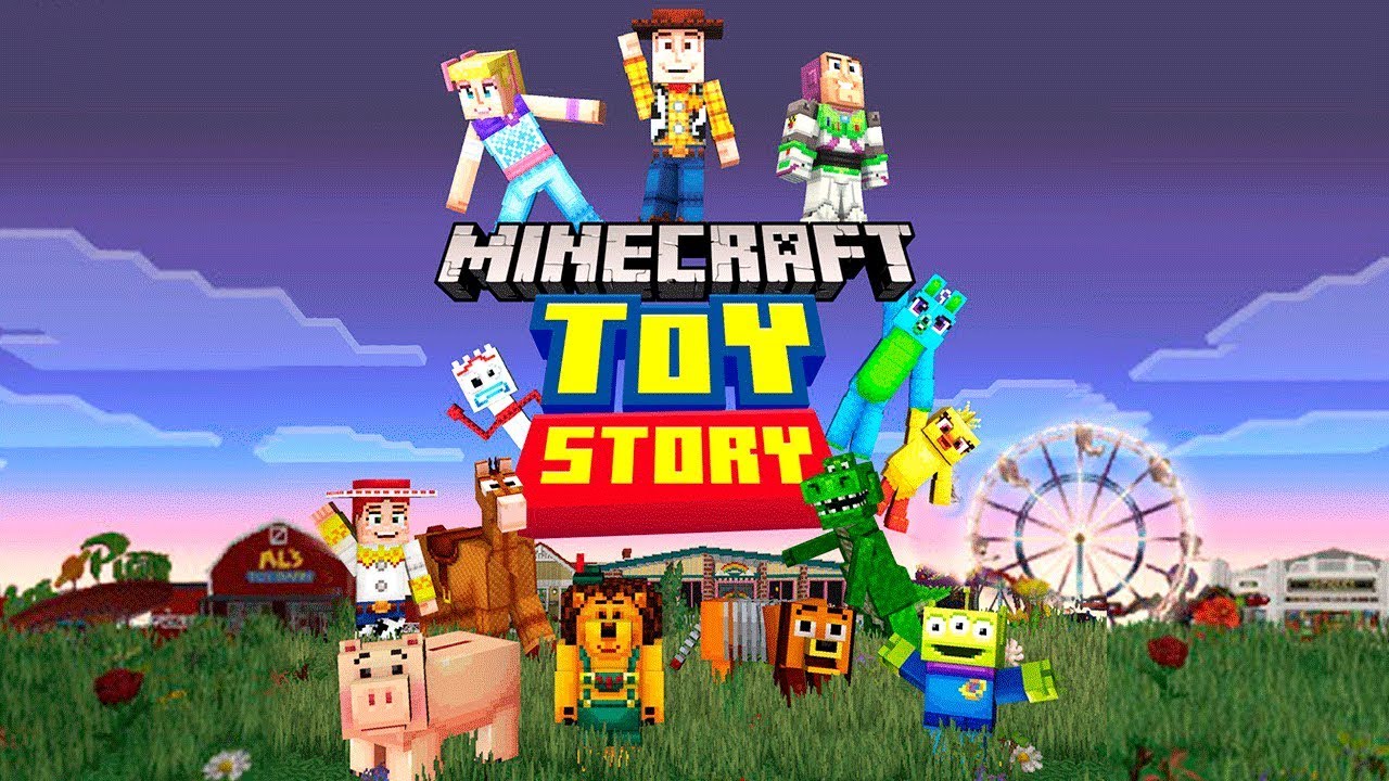 Toy Story 4 no MINECRAFT! (NOVO mapa Oficial)