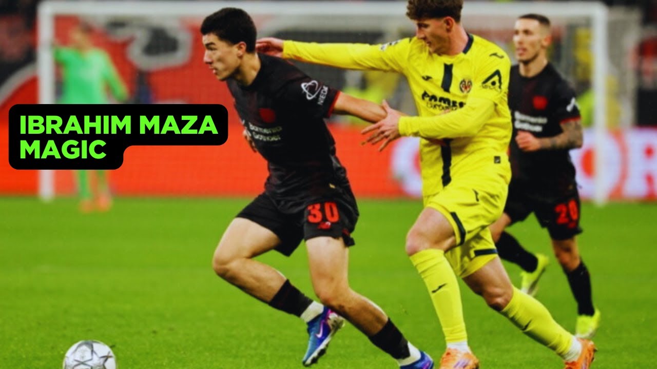 Ibrahim Maza vs Villarreal  | Creative Midfield Performance | 28/01/2026