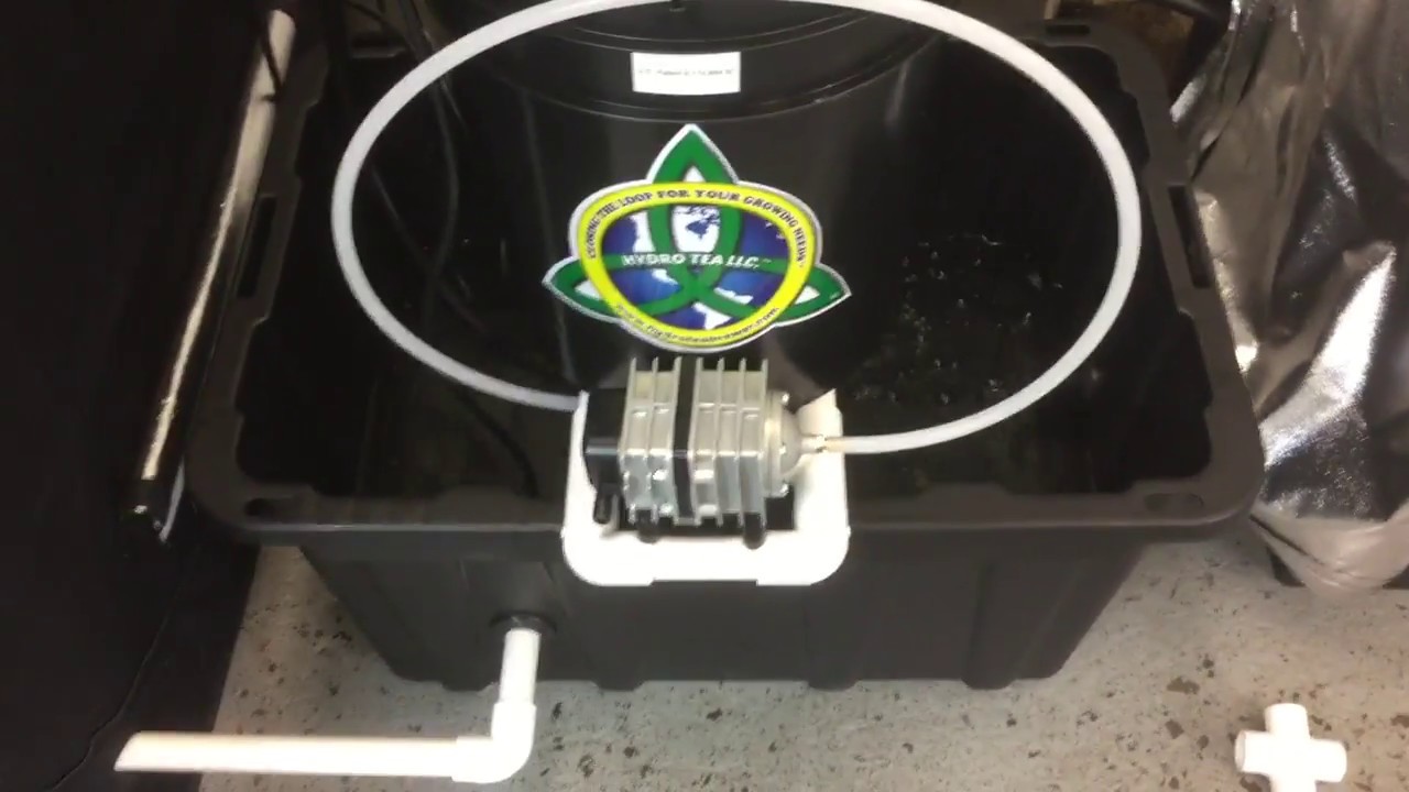 Riverponics, The Closed Loop Compost Tea Brewer (Working Demo)
