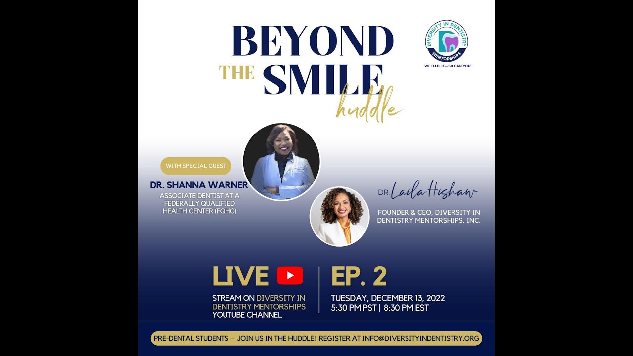 Pre-dental advice from FQHC General Dentist, Dr. Shanna Warner
