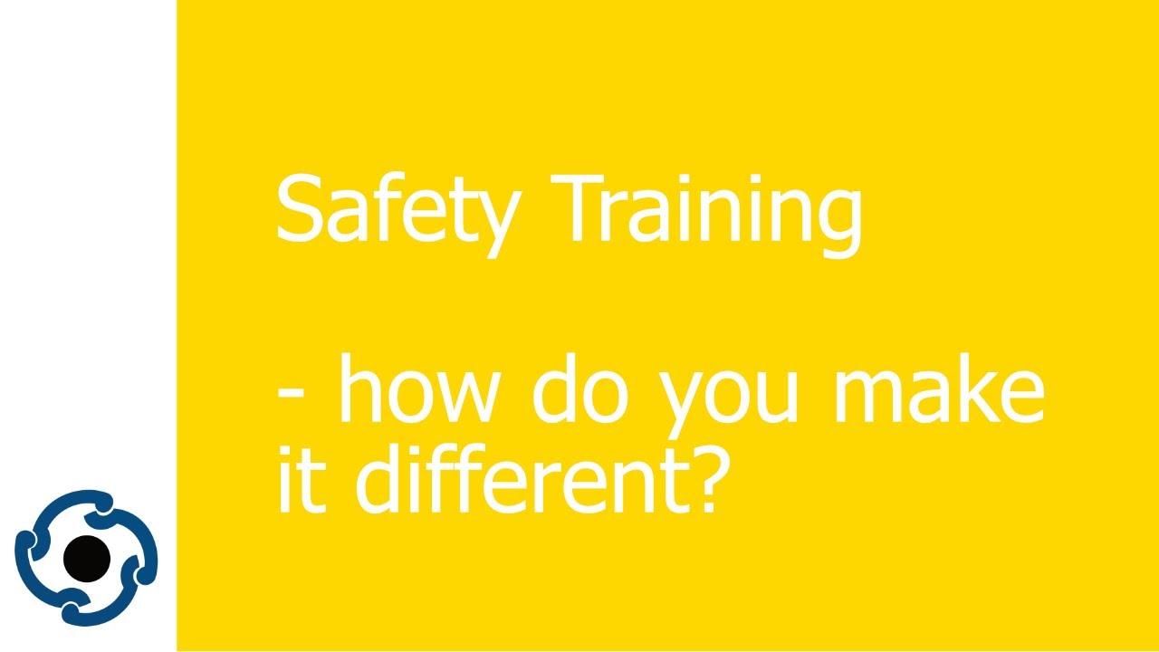Safety Training - how does Safety Coaching make it different?