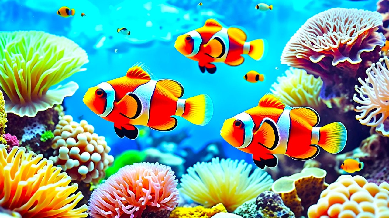 The Best 4K Aquarium - Explore the Stunning World of Sea Jellyfish and Beautiful Coral Reef Fish. #8