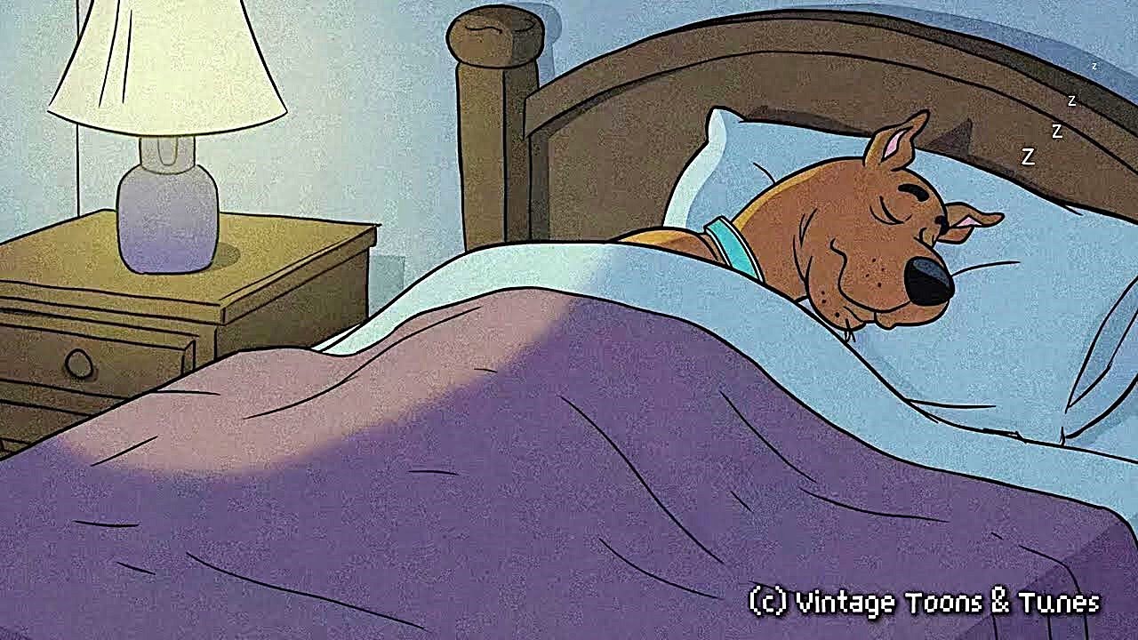 It's Raining Outside, and Scooby Doo Quietly Plays in the Background | 4+ Hour Rain, Storm Loop