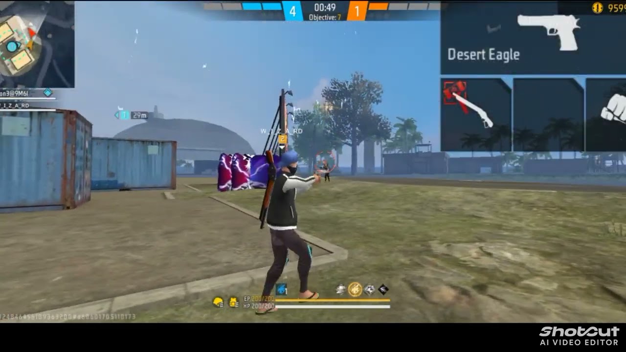 Free fire 1v1 custom 👍🏻