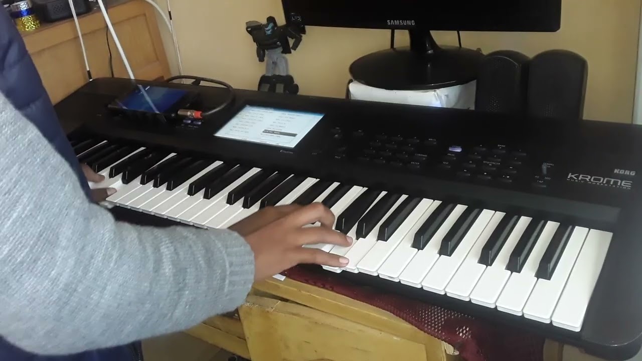 Corali pasito tun tun en teclado