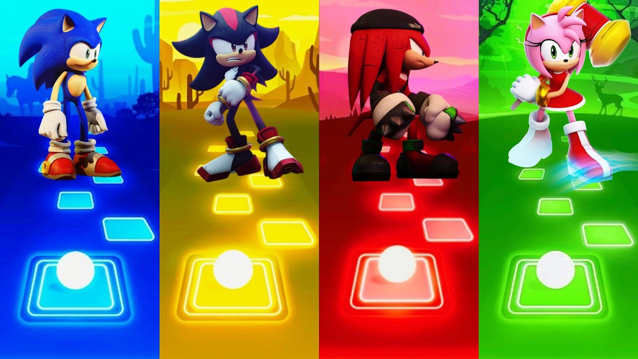 Sonic Prime ⛔️ Shadow ⛔️ Knuckles ⛔️ Amy Rose || Coffin Dance Cover || Tileshop EDM Rush