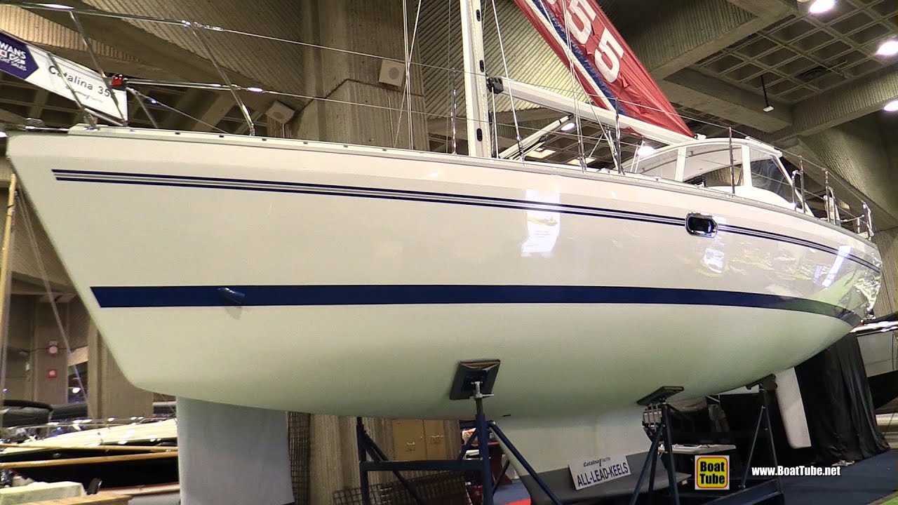 2015 Catalina 355 Sailing Yacht - Deck and Hull Walkaround - 2015 Montreal Boat Show