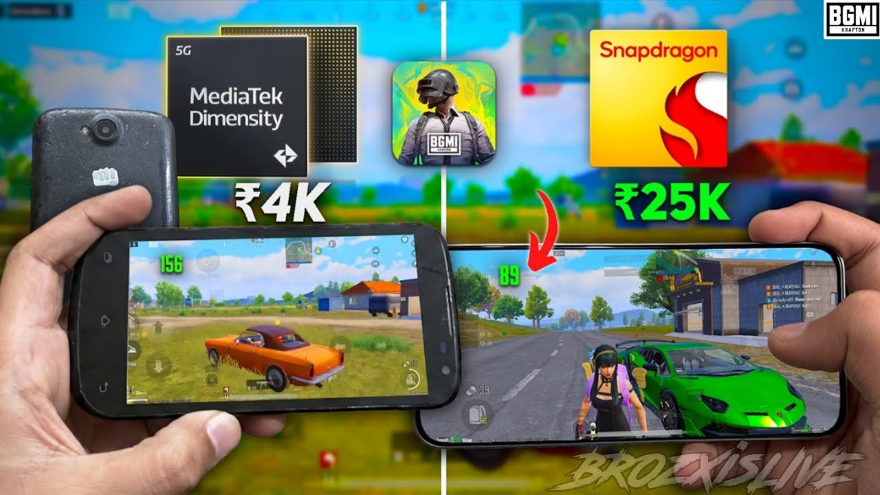 Snapdragon vs MediaTak Processor For Gaming | 4K MediaTak vs 25K Snapdragon | Best processor ?