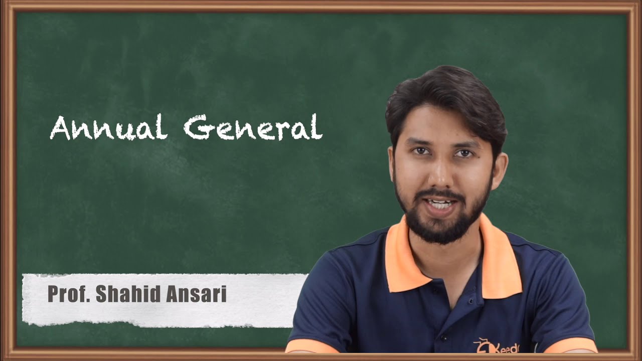 Annual General Meeting - Company Meeting 2 - Secretarial Practice