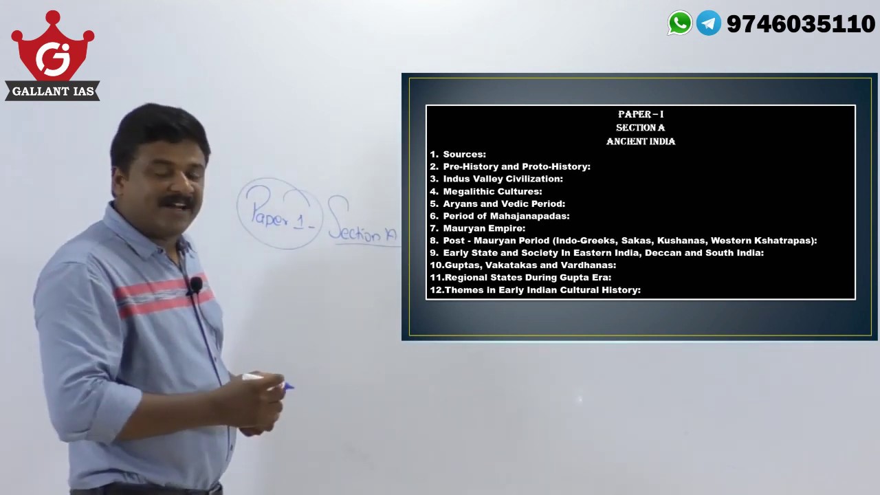Syllabus of History Optional /Simplified | UPSC CSE | Gallant IAS