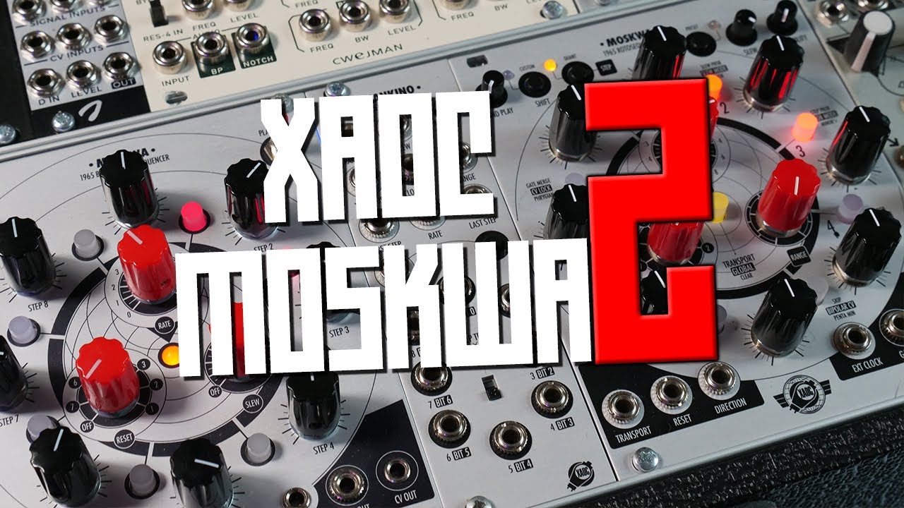 Rotosequencing evolved: Xaoc Devices Moskwa II + Ostankino II