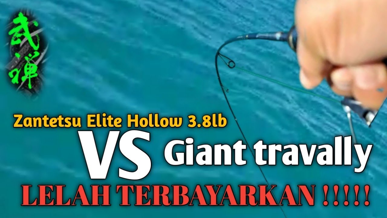 Action Bullzen Zantetsu Ultra light 3.8lb - Lelah terbayarkan - GT BABON