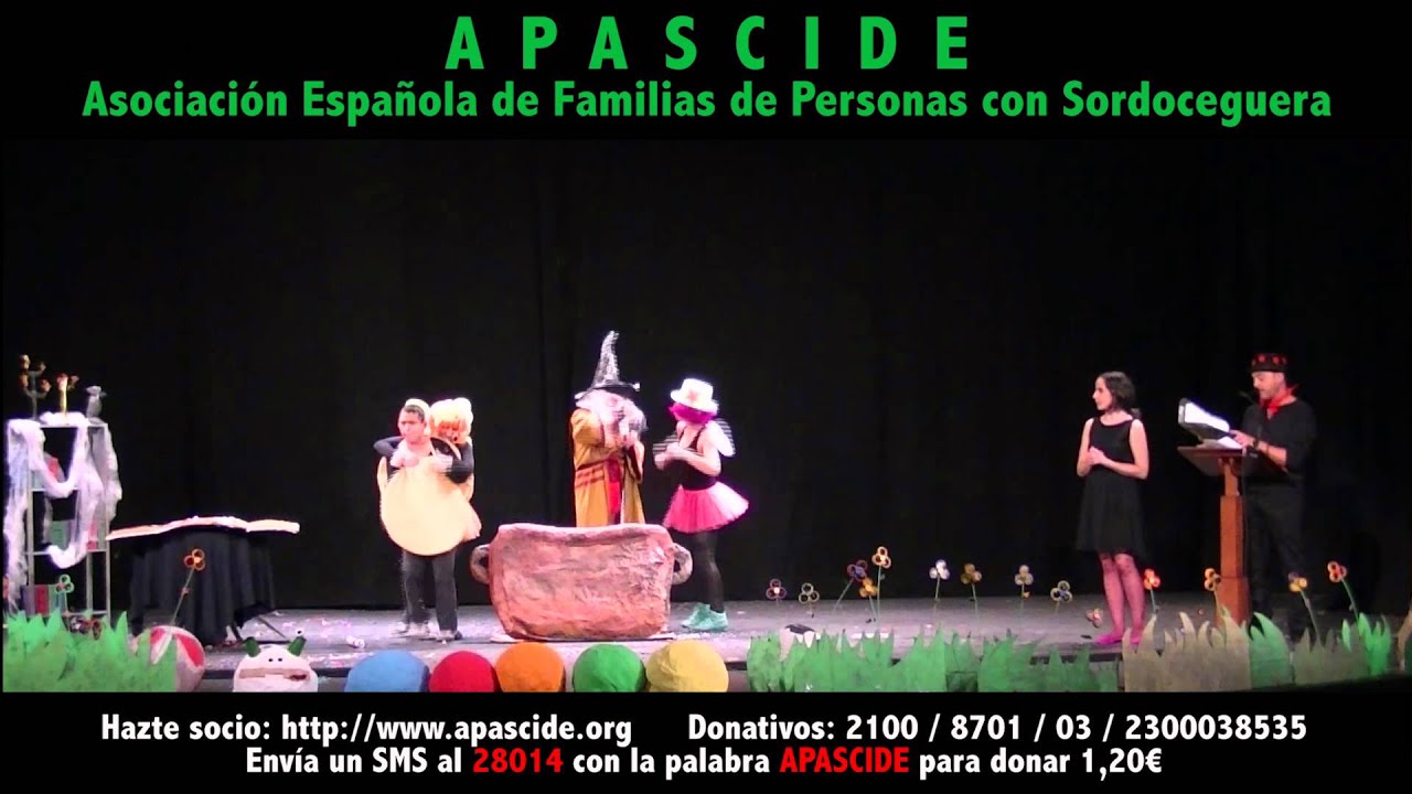 APASCIDE. Sordoceguera. El Centro M&aacute;gico  Grupo de Residencia