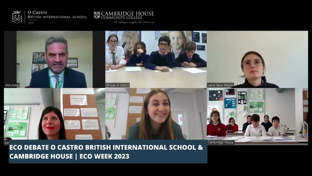 ECO Week 2023 | Eco debate O Castro British International School & Cambridge House