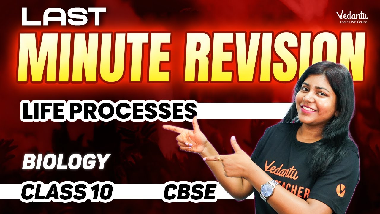 Last Minute Revision | Life Process | Class 10 | CBSE 2024 |🔥 Sandra Ma'am