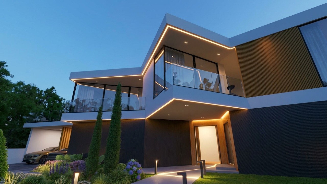 Ultra-Modern 5-Bedroom House Design | Luxury Meets Comfort |   320 sqm.