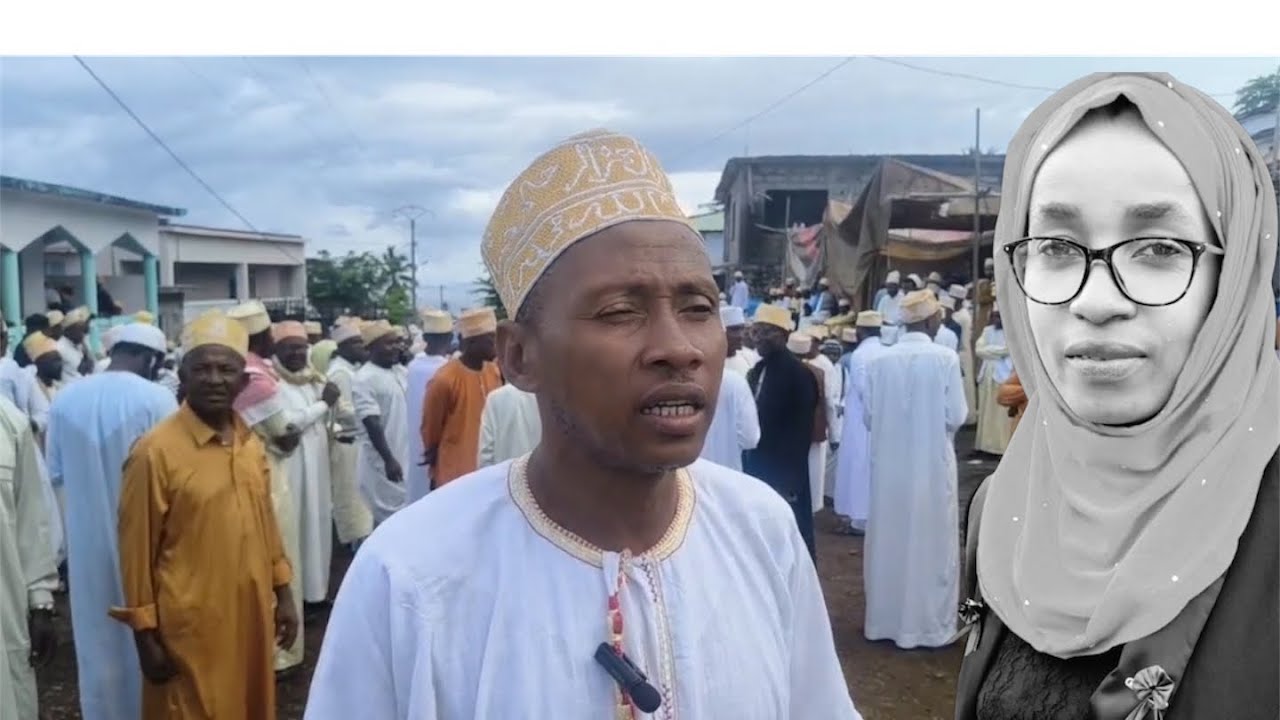 EN DIRECT À HEROUMBILI : Les obsèques de notre sœur BINTI MHADJOU ALLAHYARHAMA 