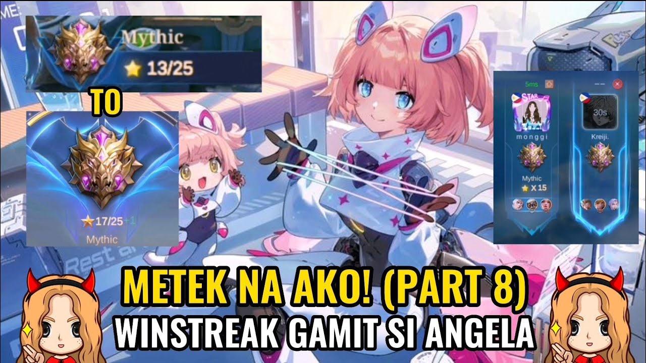 Winstreak Gamit si Angela | Metek Na Ako! (Part 8)